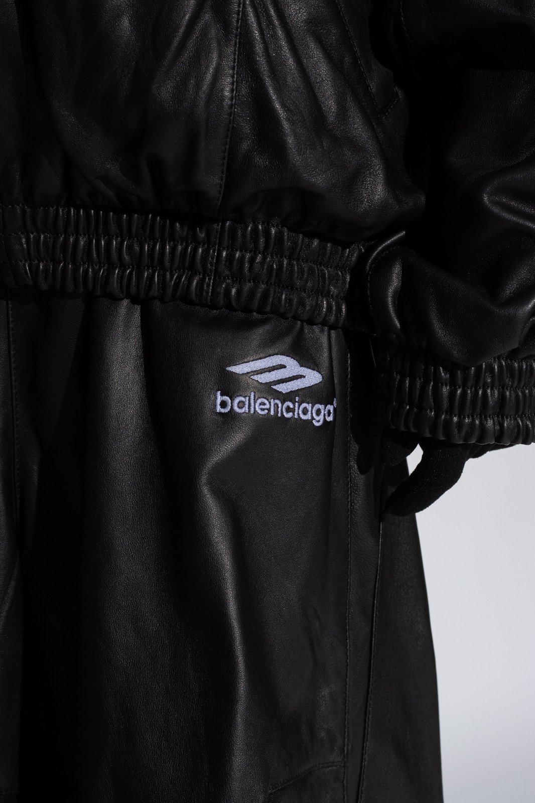 Balenciaga Leather Track Pants – On Sale Now with Up to 21% Off