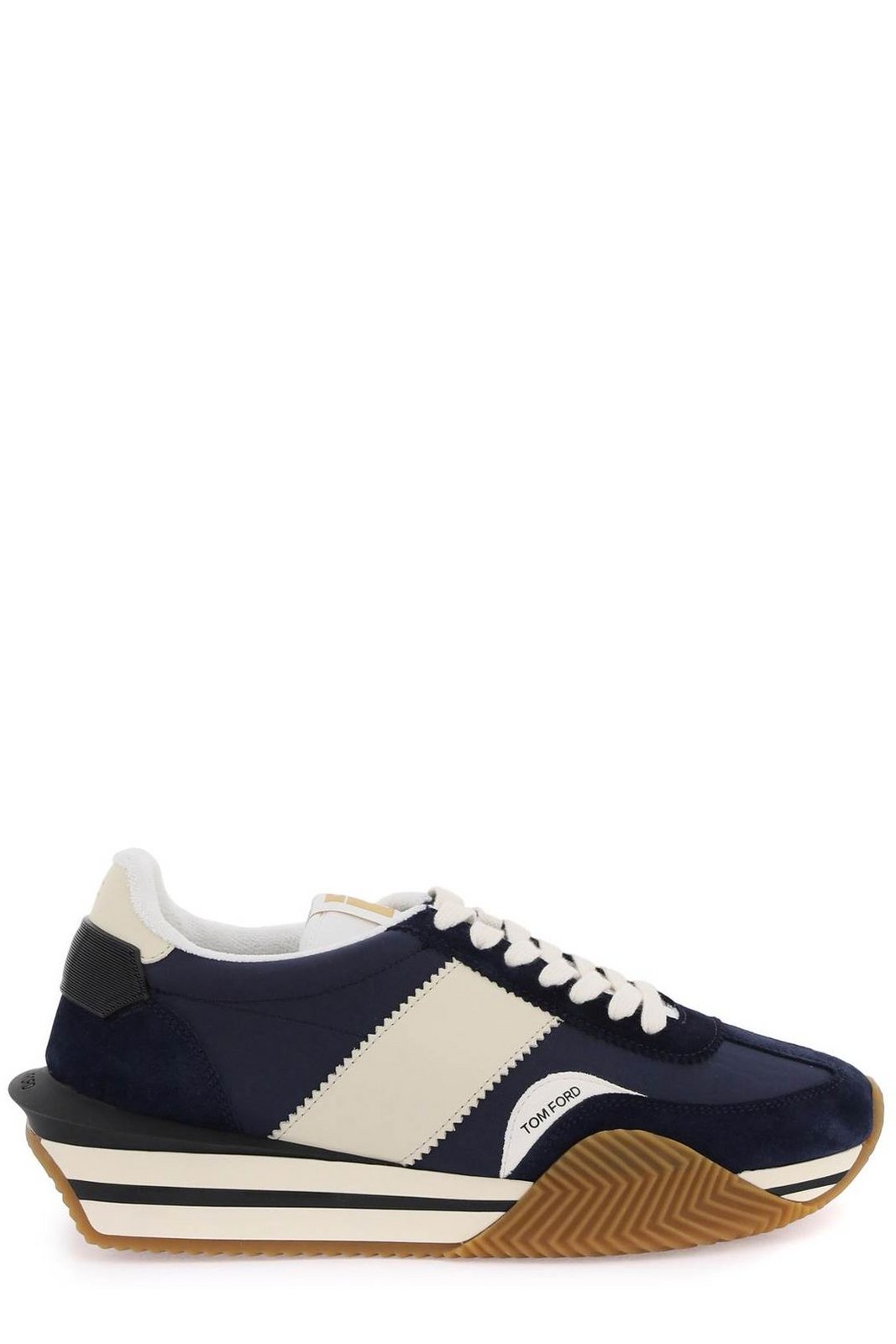 Tom Ford James Almond Toe Flatform Sneakers