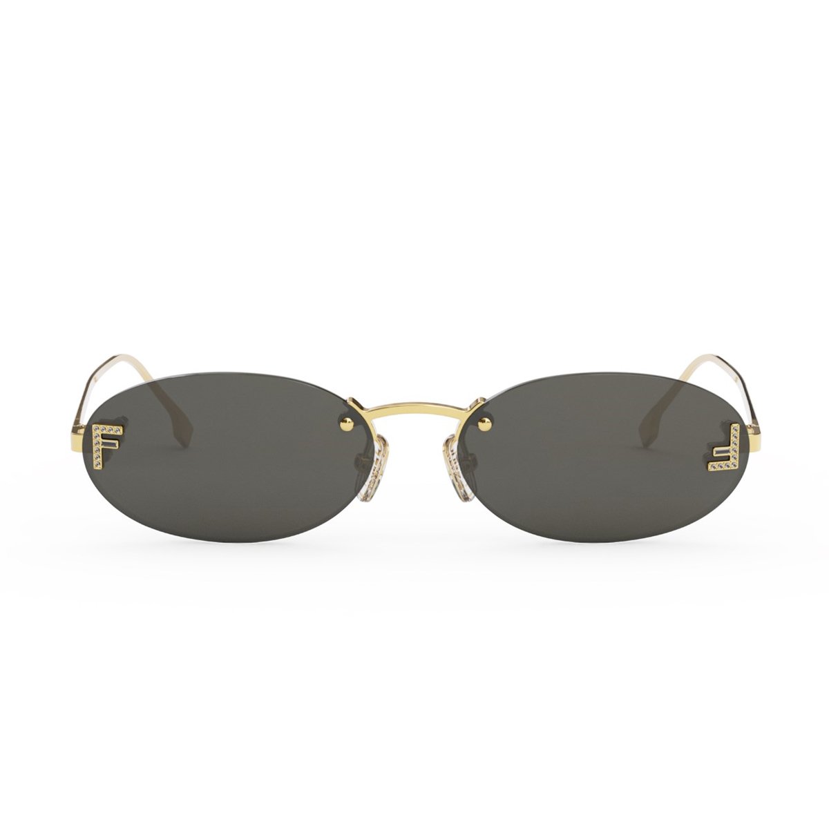 Fendi Eyewear Round Frame Sunglasses
