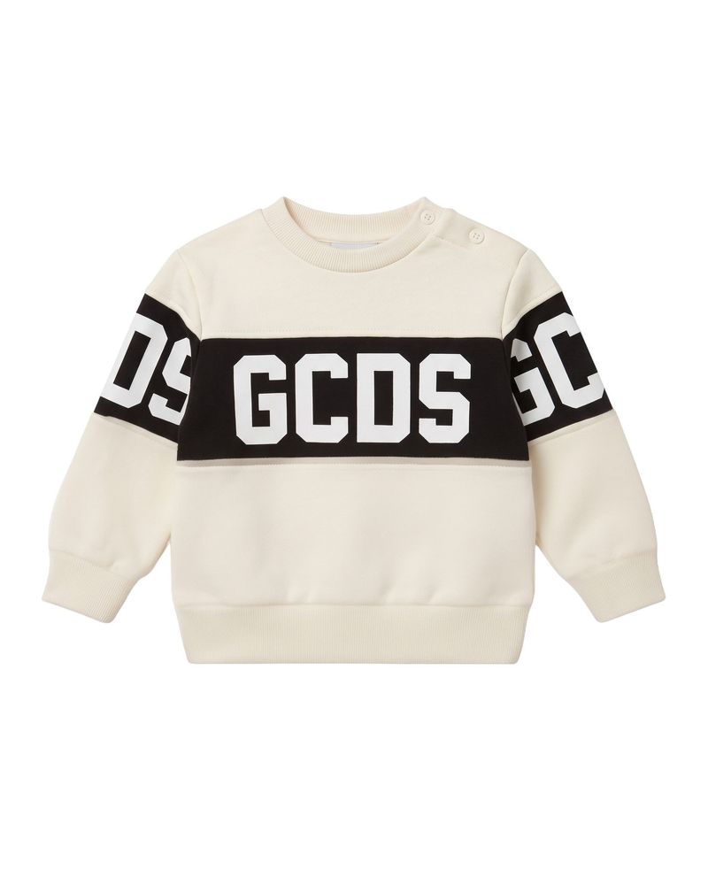 Gcds Kids 롱 슬리브 크루넥 맨투맨
