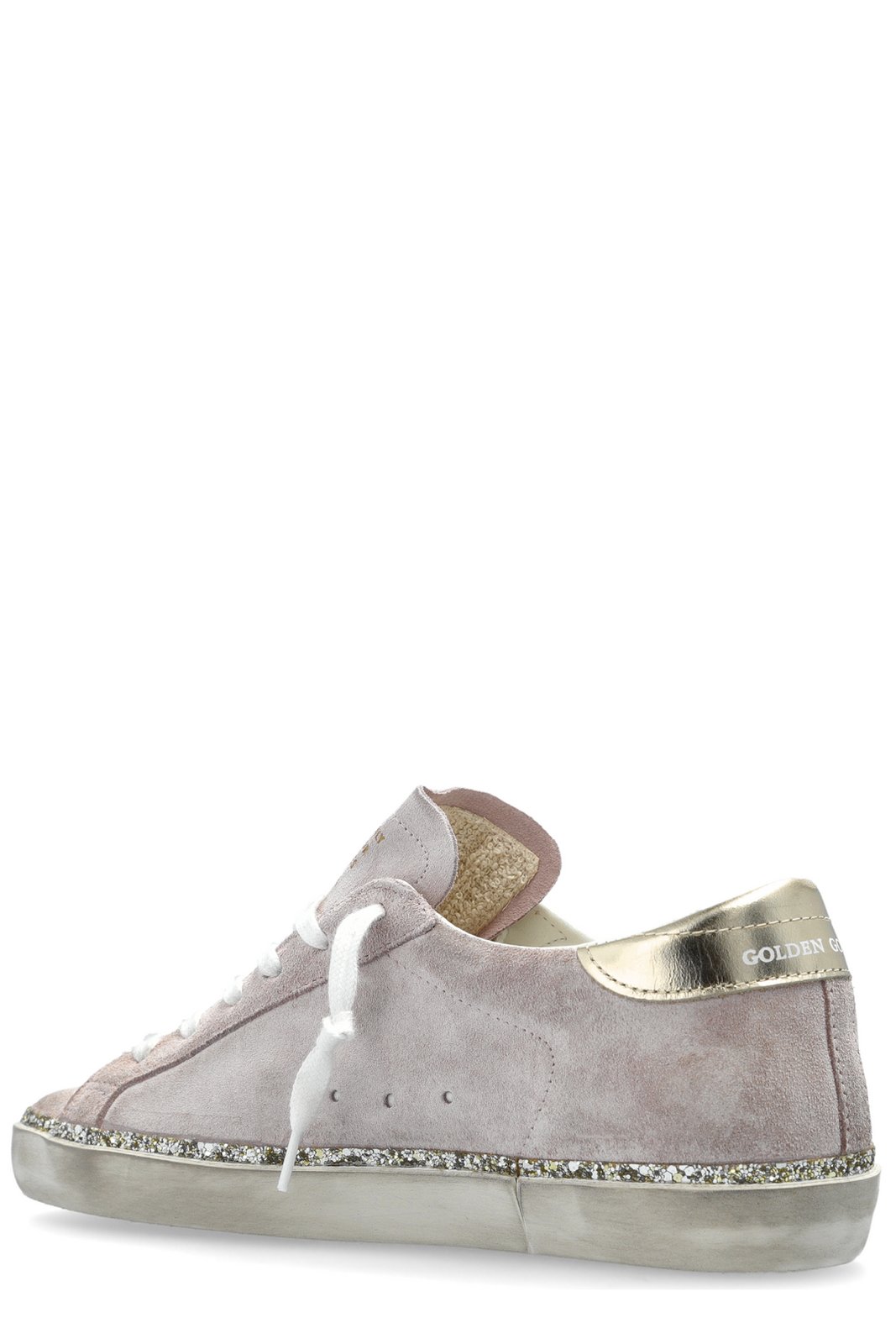 Golden Goose Deluxe Brand Super Star Glittered Sneakers