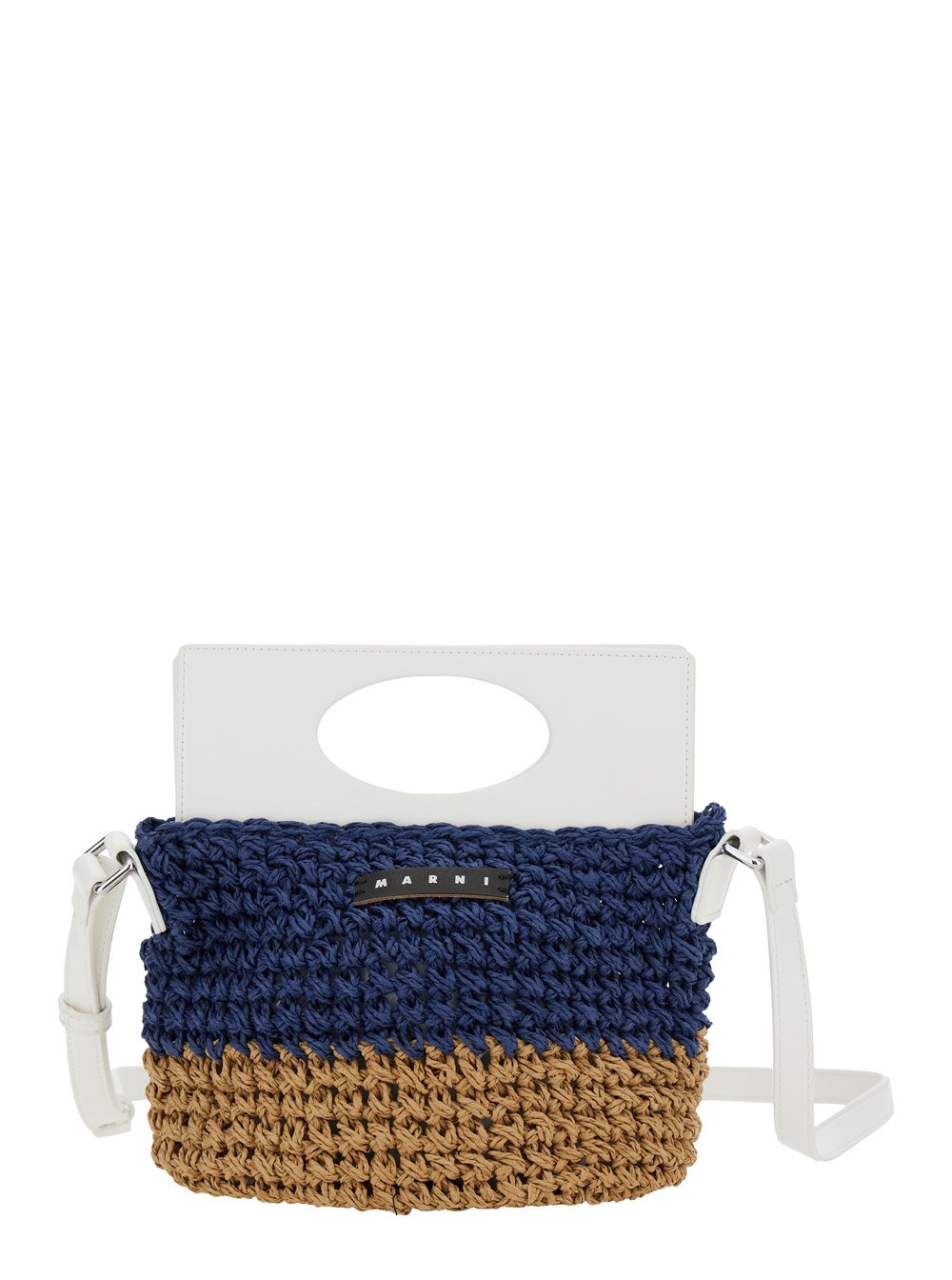 Marni Kids Logo Plaque Tote Bag
