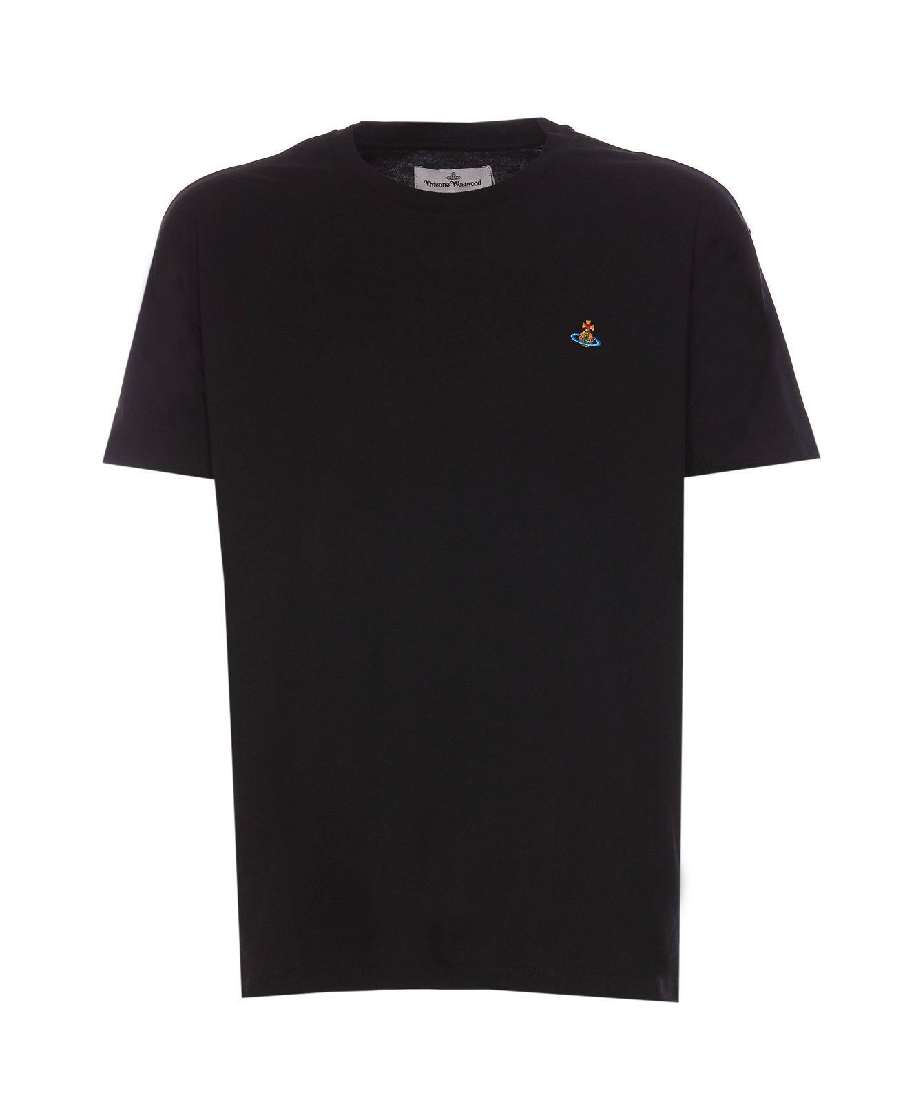 Vivienne Westwood Logo Embroidered Crewneck T-Shirt