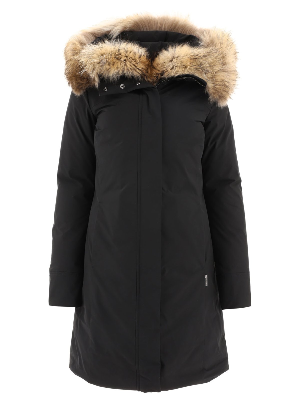 Woolrich Zip-Up Hooded Parka Coat