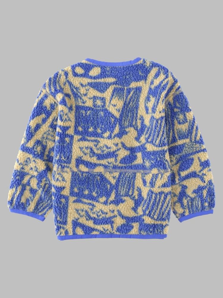 Patagonia Kids 패턴 플리스 아기 자켓