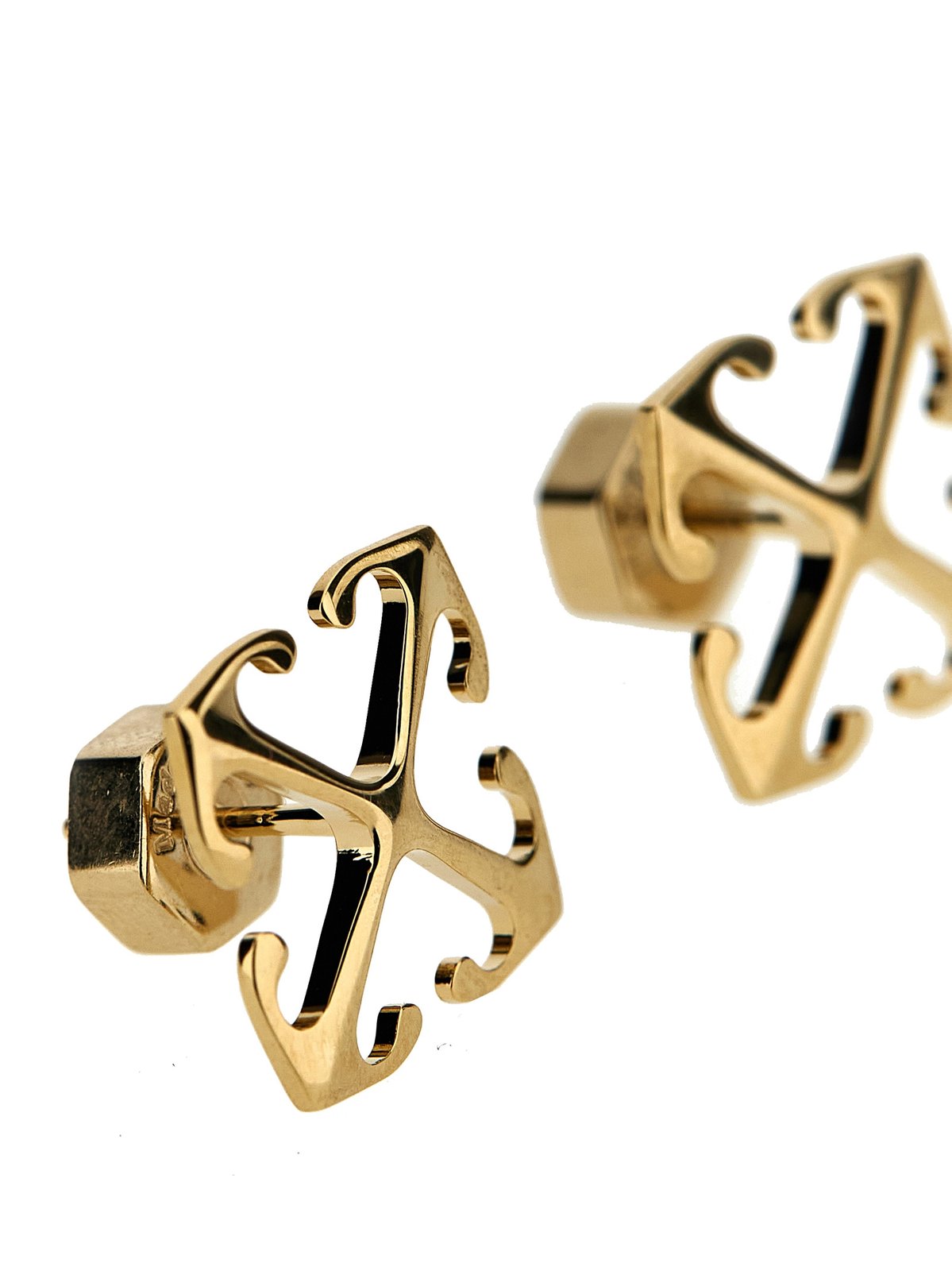 Off-White Mini Arrow Earrings