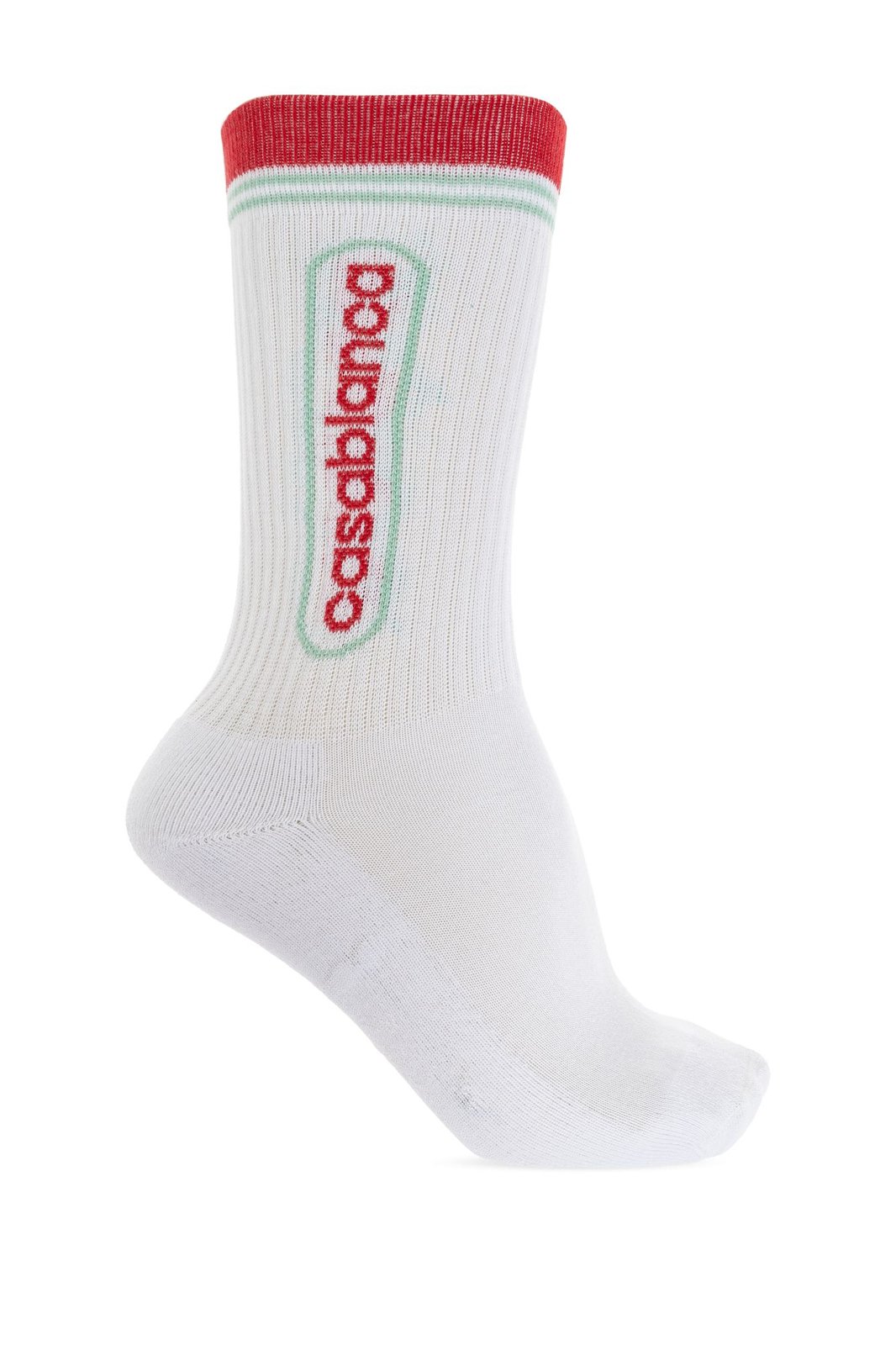 Casablanca Logo Intarsia-Knit Socks