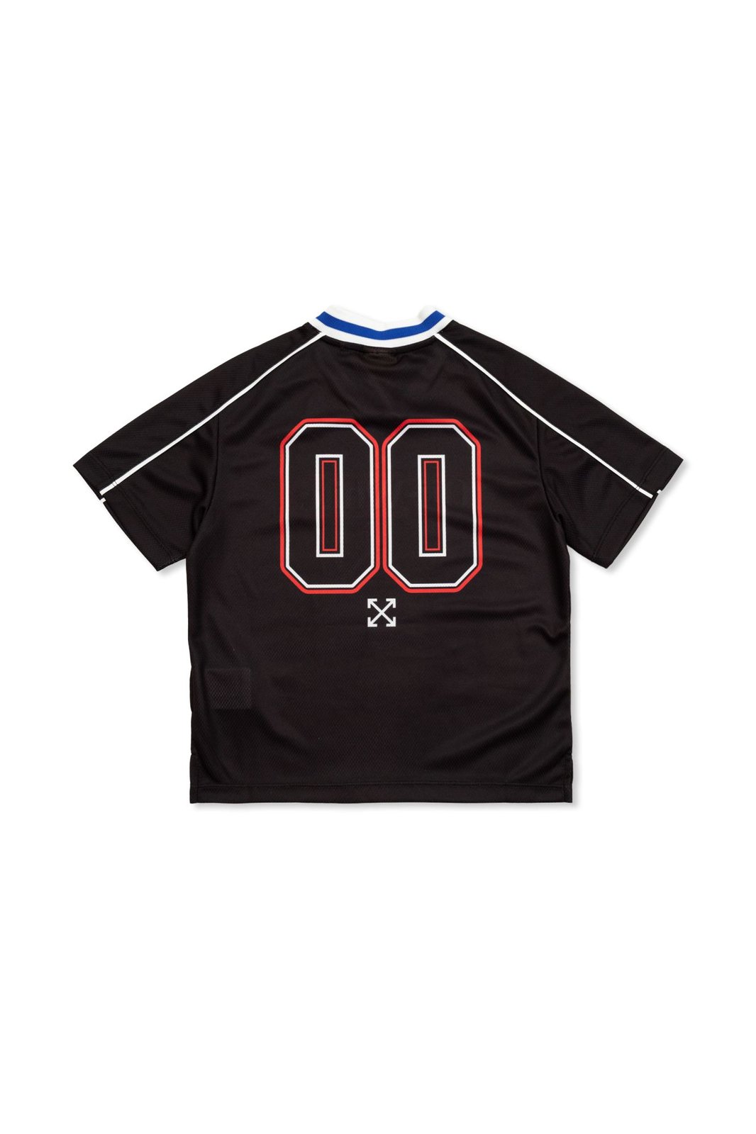 Off-White Kids Logo Printed V-Neck T-Shirt