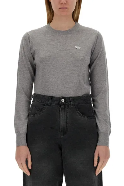 메종키츠네 Maison Kitsuné 메종 키츠네 베이비 폭스 패치 점퍼