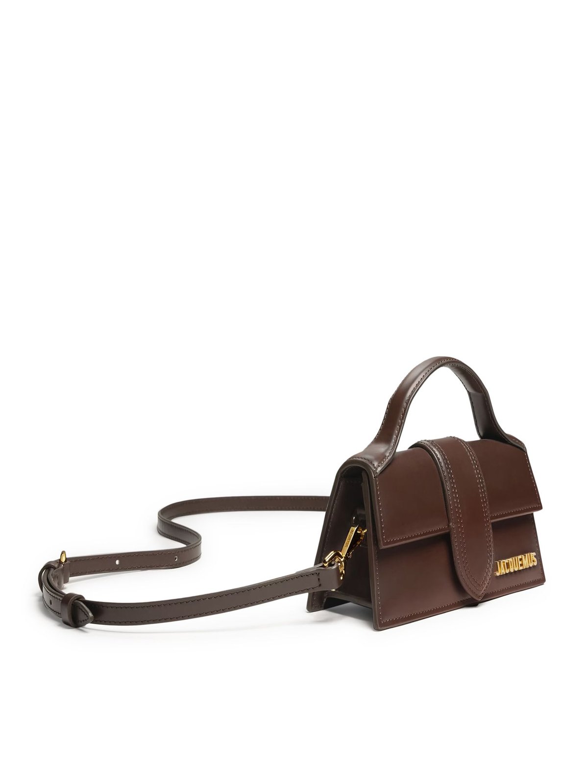 Jacquemus Logo Plaque Foldover Top Tote Bag