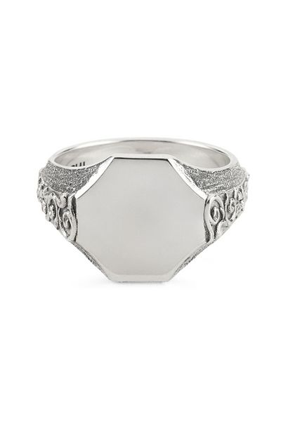 Emanuele Bicocchi Hammered Band Ring
