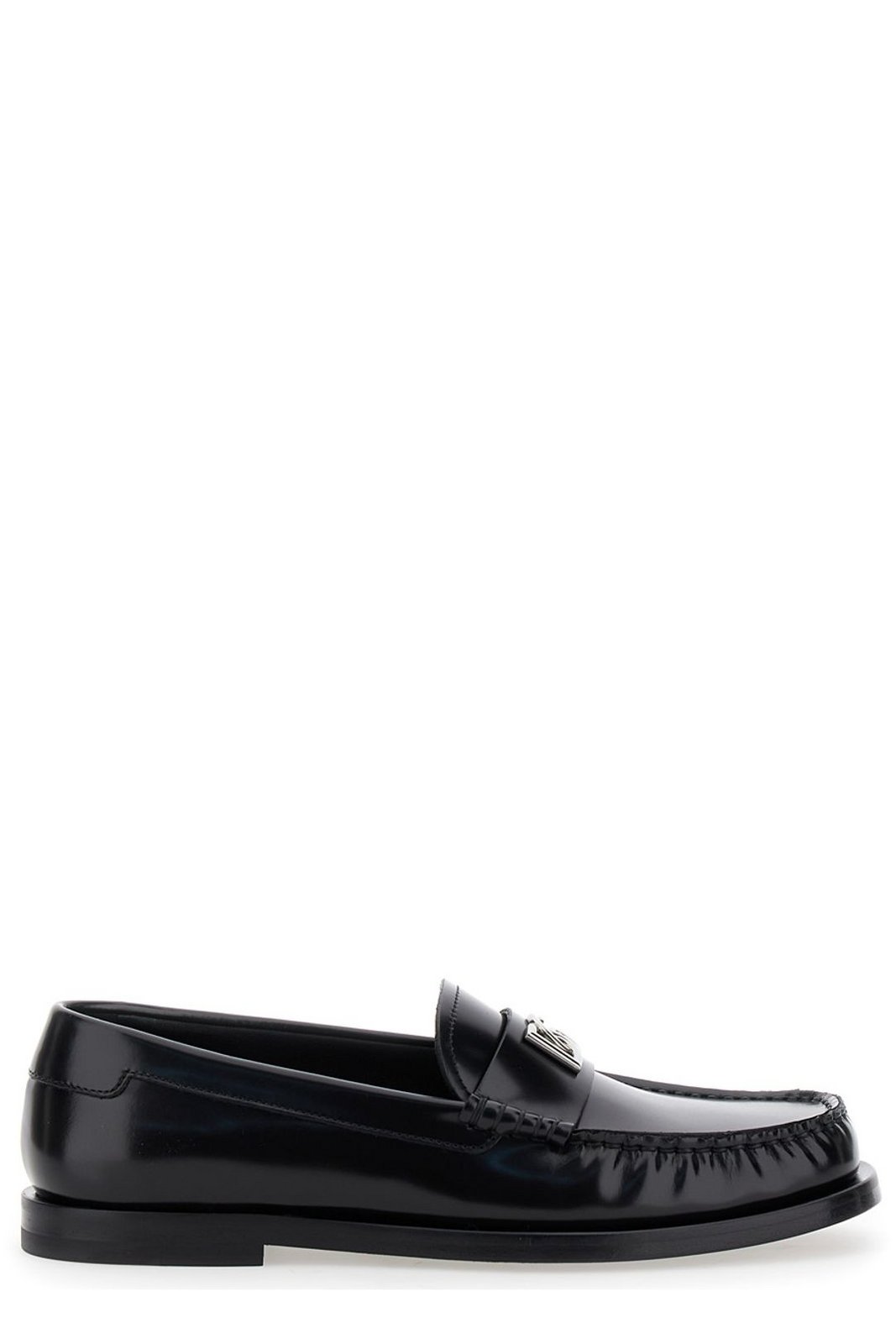 Dolce & Gabbana Logo Plaque Loafers