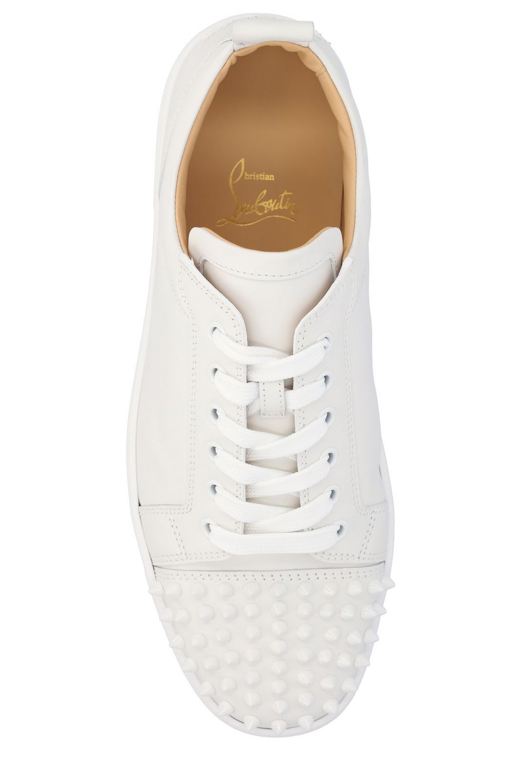 Christian Louboutin Louis Junior Spikes Lace-Up Sneakers