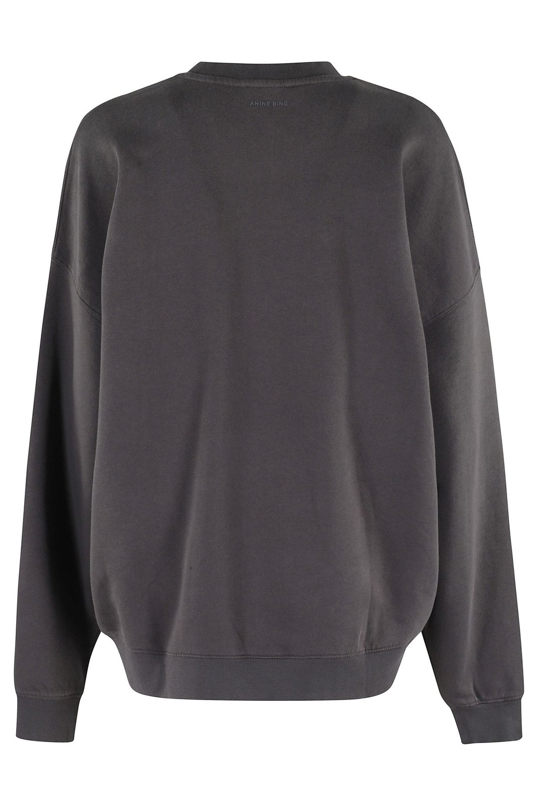 Anine Bing Miles Logo-Printed Crewneck Sweatshirt