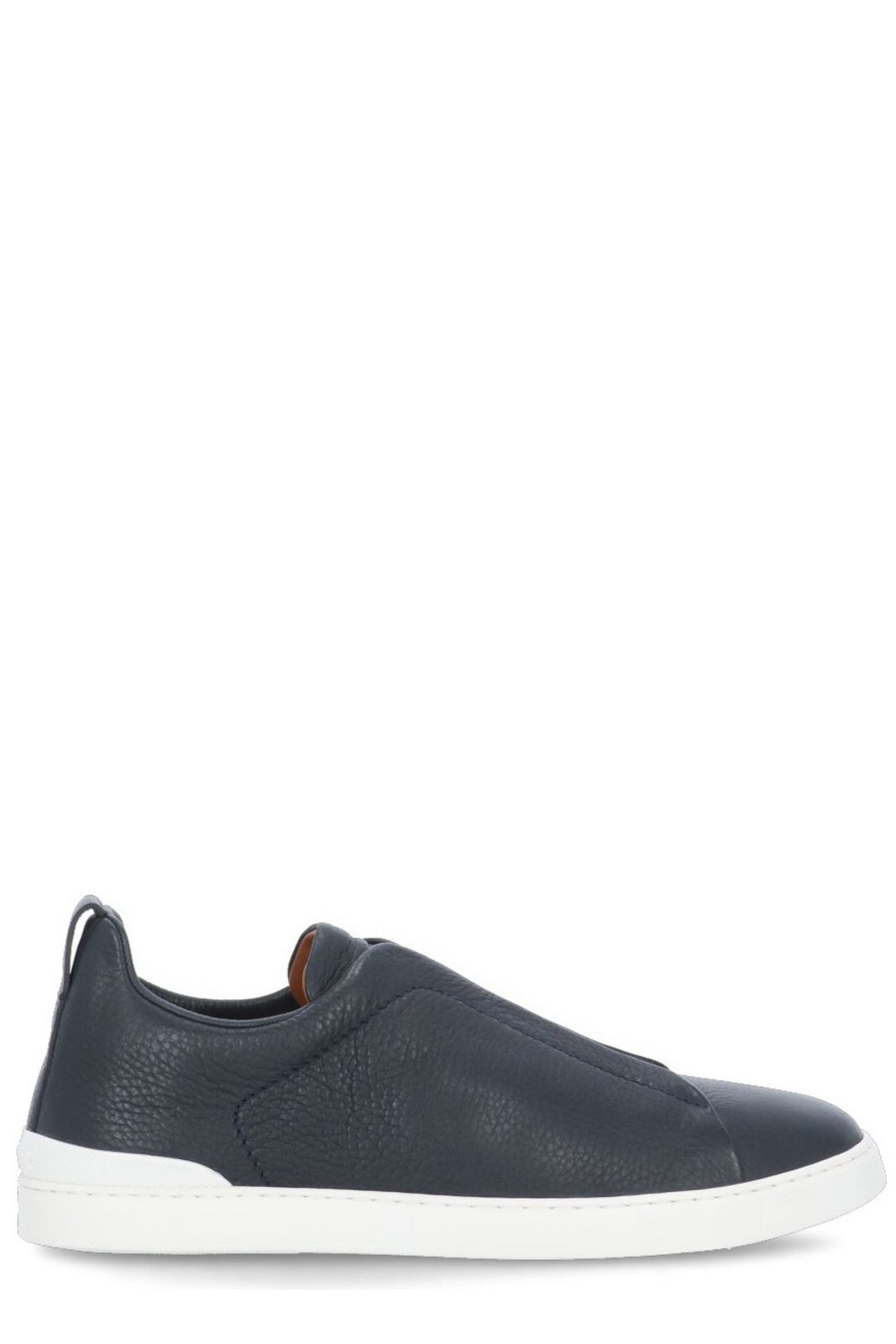 Zegna Triple Stitch Round Toe Sneakers