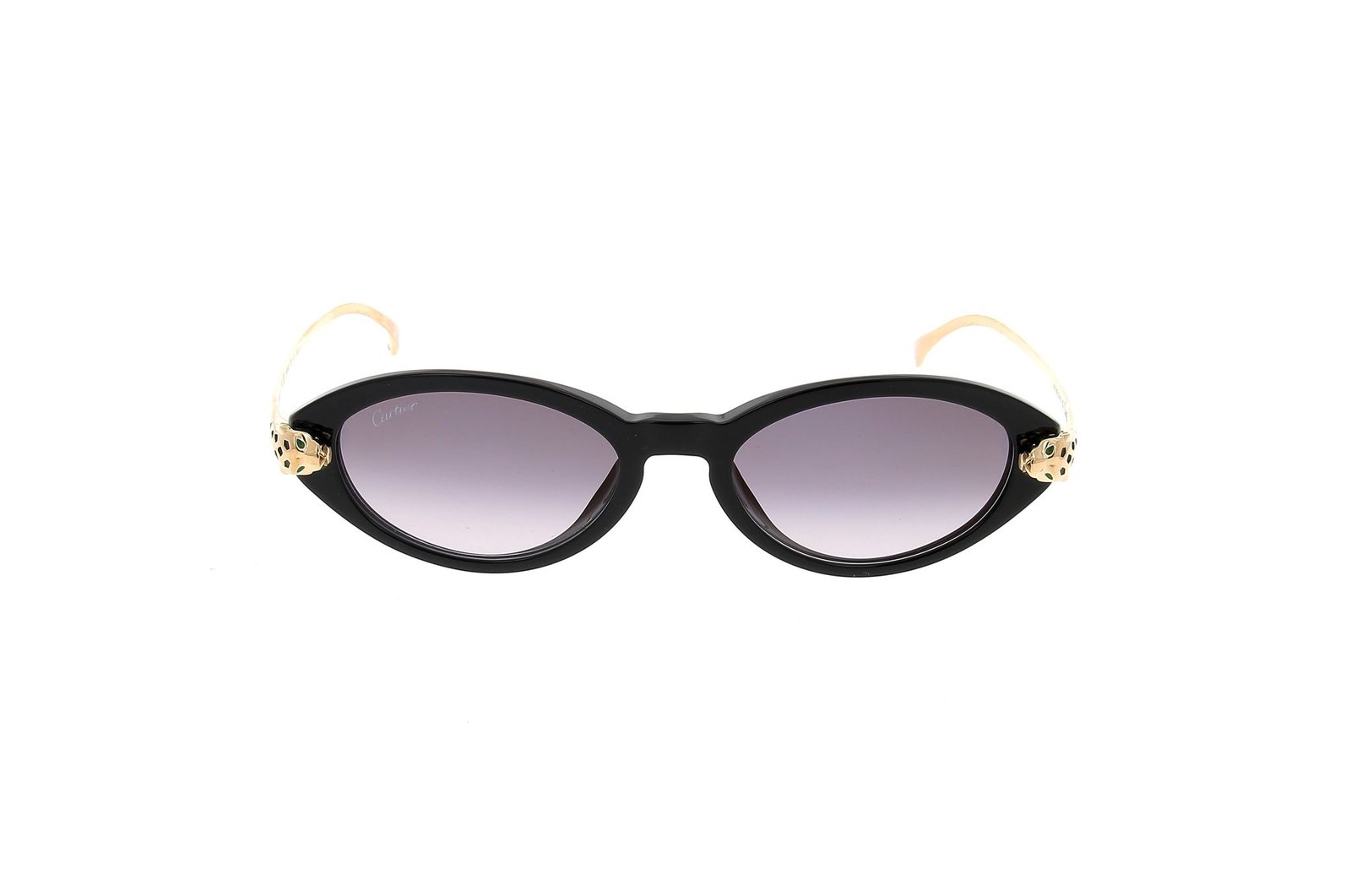 까르띠에 캣아이 프레임 선글라스 CT0634S 001블랙골드그레이