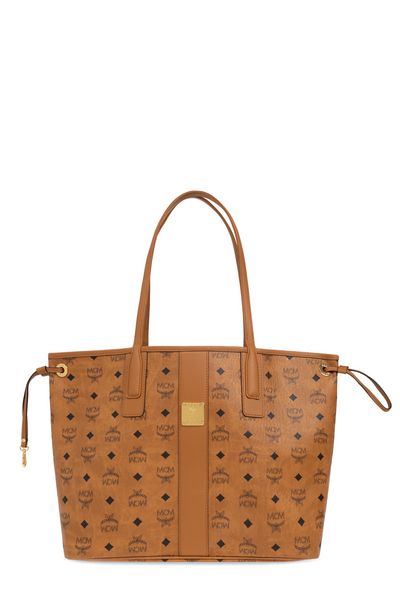 MCM Logo Printed Shopper Bag – Cettire