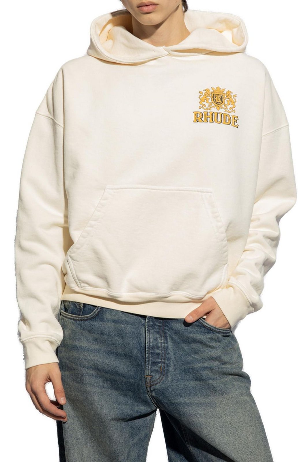 Rhude Cresta Cigar Drop Shoulder Hoodie