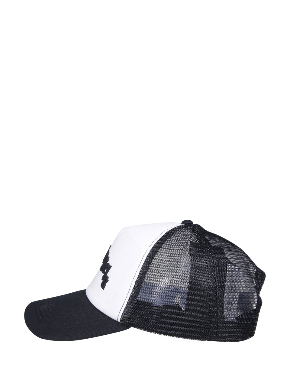 Palm Angels Logo Detailed Mesh-Panelled Cap