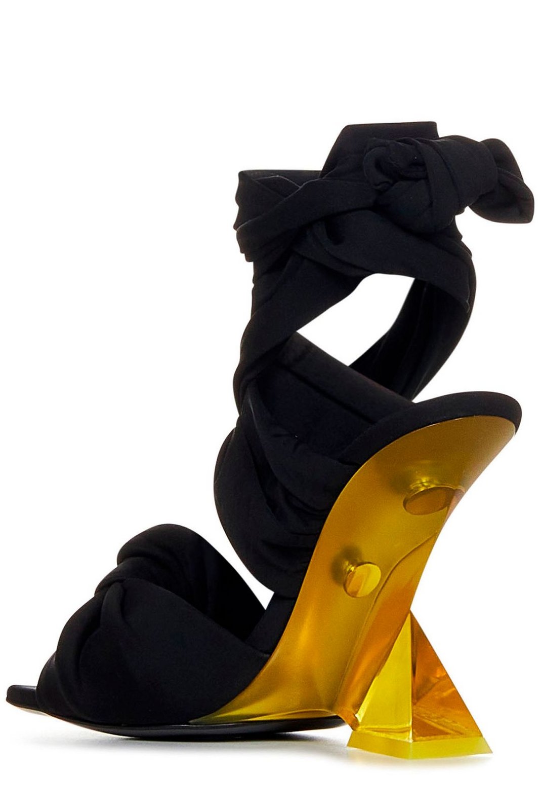 The Attico Duse Wrapped Detailed Sandals