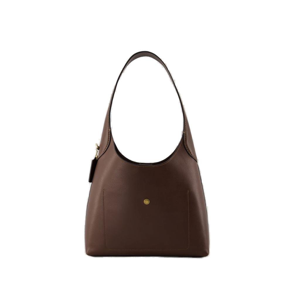 Coach Brooklyn 28 Logo Detailed Shoulder Bag