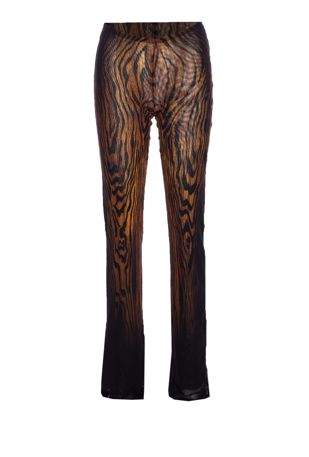 Jean Paul Gaultier Wood-Printed Trousers