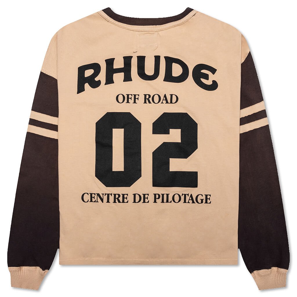 Rhude Triple R Contrast L/S T-Shirt