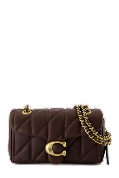 MCM Logo Detailed Chained Shoulder Bag