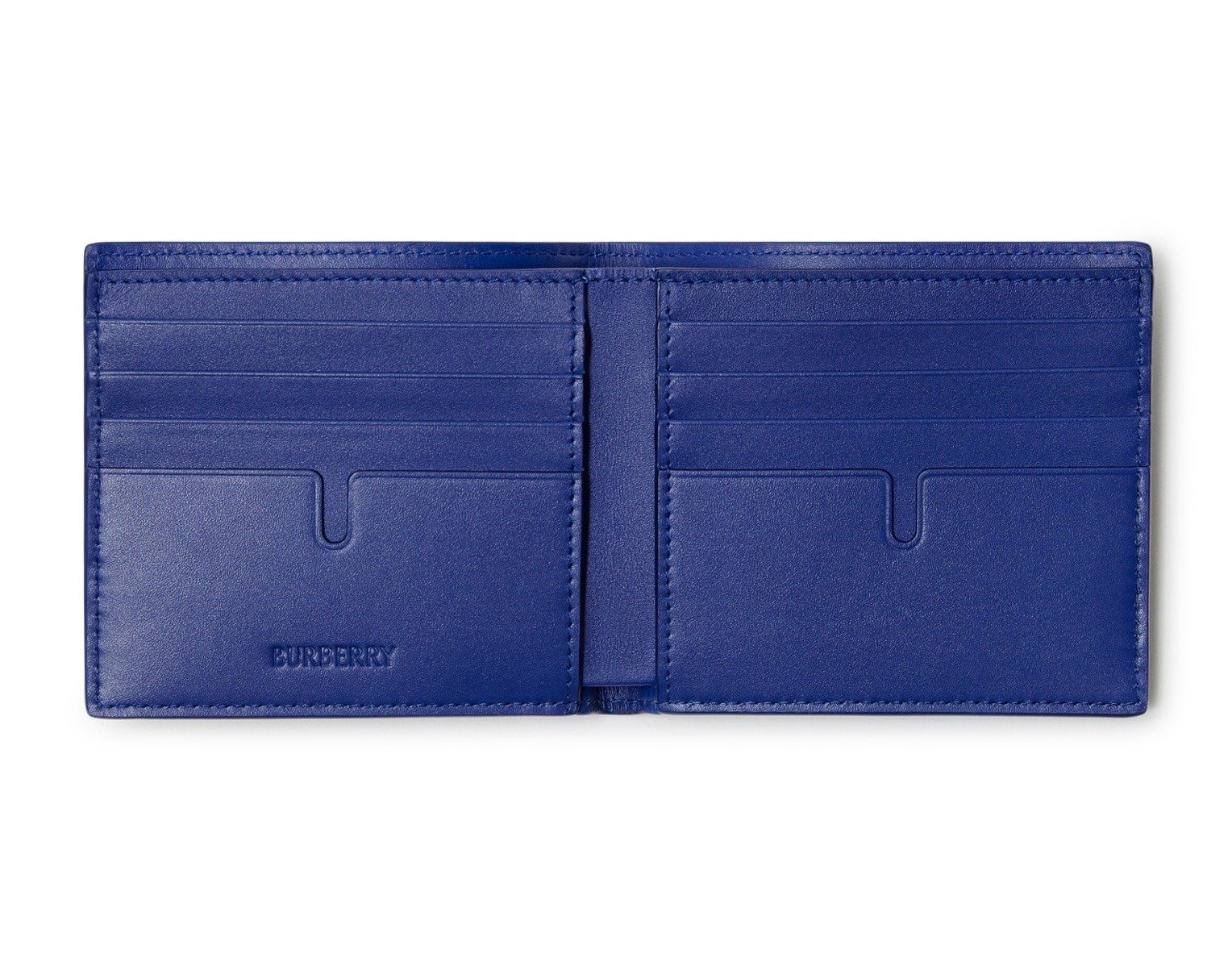 Burberry Equestrian Knight Logo Embossed Bi-Fold Wallet