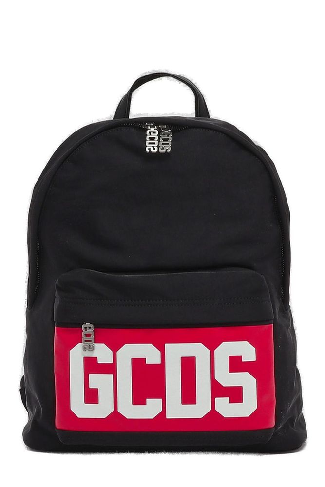 Gcds Kids 로고 프론트 포켓 백팩