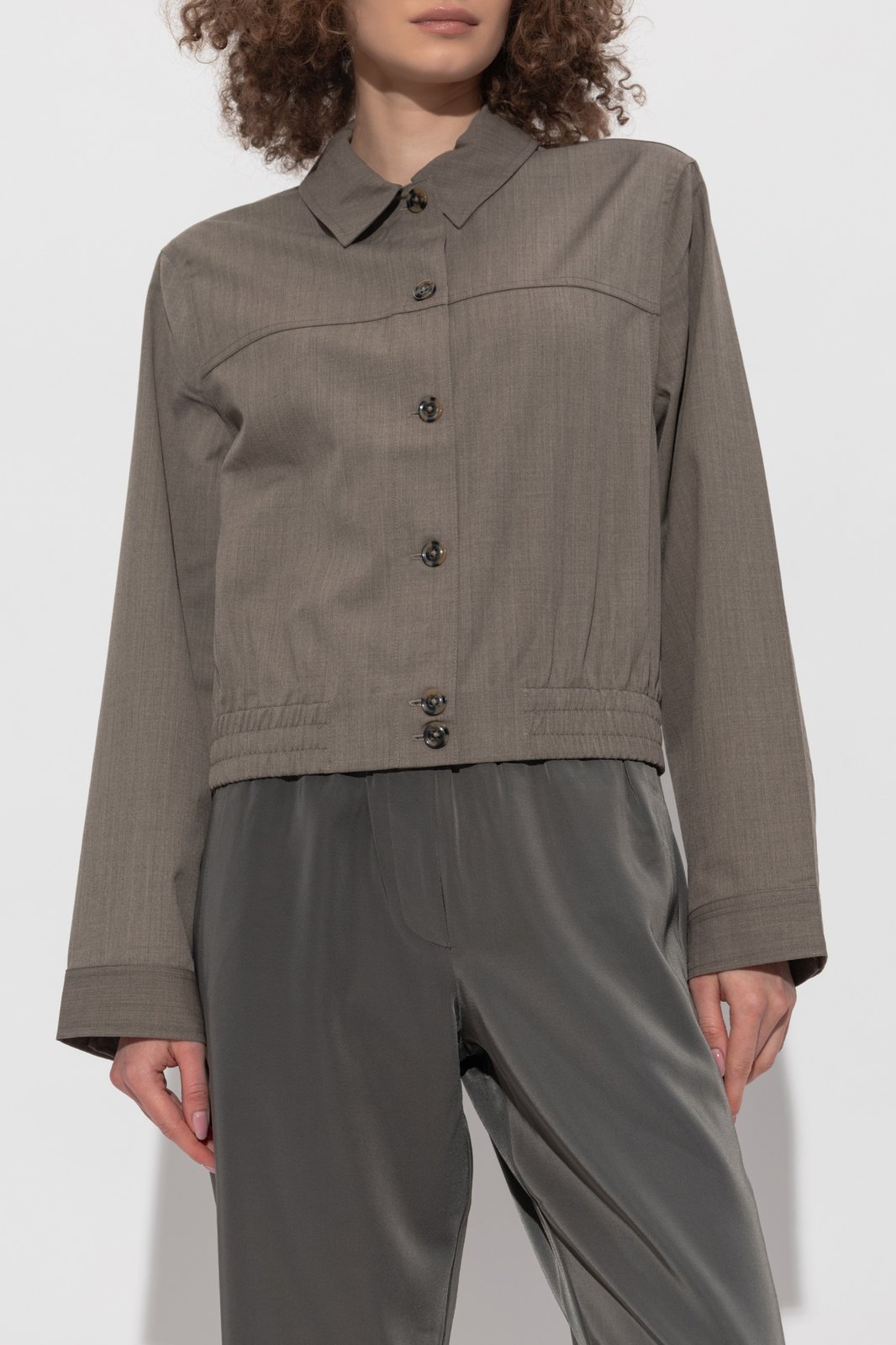 Samsoe Samsoe Tailored Button-Up Top