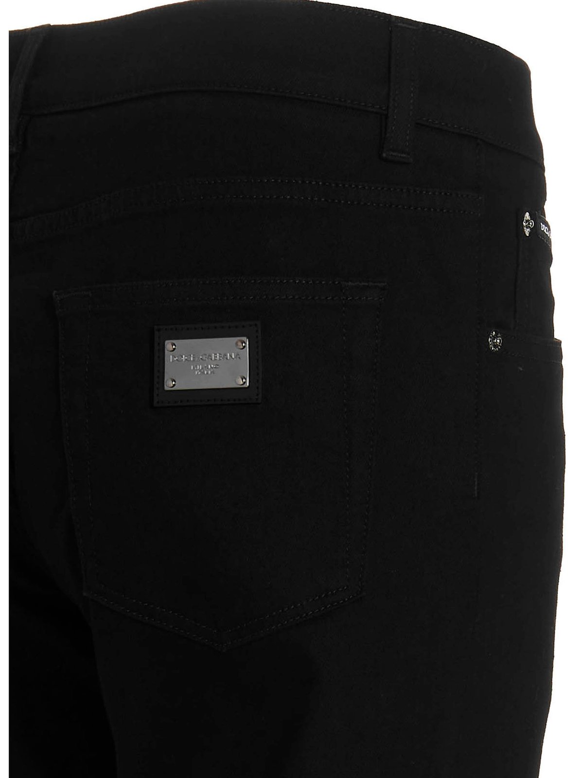 Dolce & Gabbana High Waisted Slim-Fit Jeans