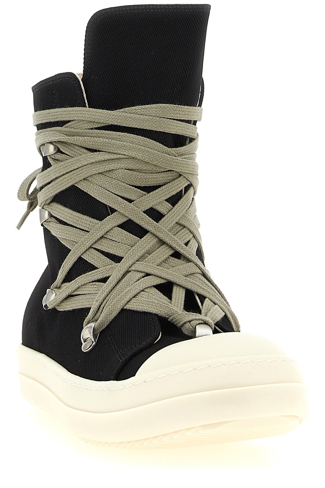 Rick Owens DRKSHDW Megalace High-Top Sneakers