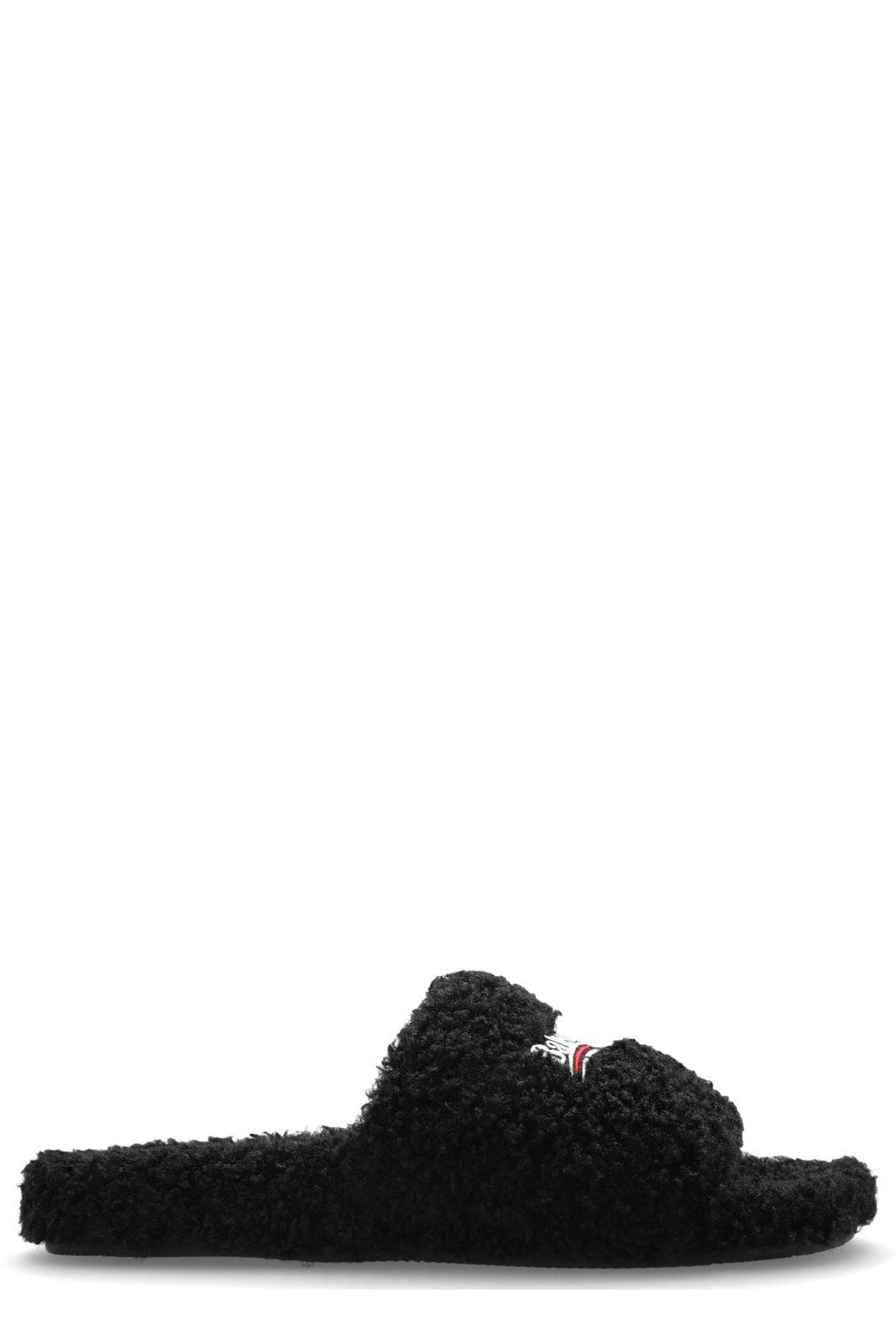 Balenciaga Furry Slide Sandals