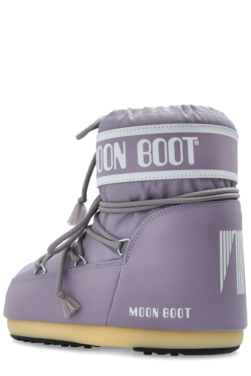 Moon Boot Icon Logo Printed Lace-Up Boots