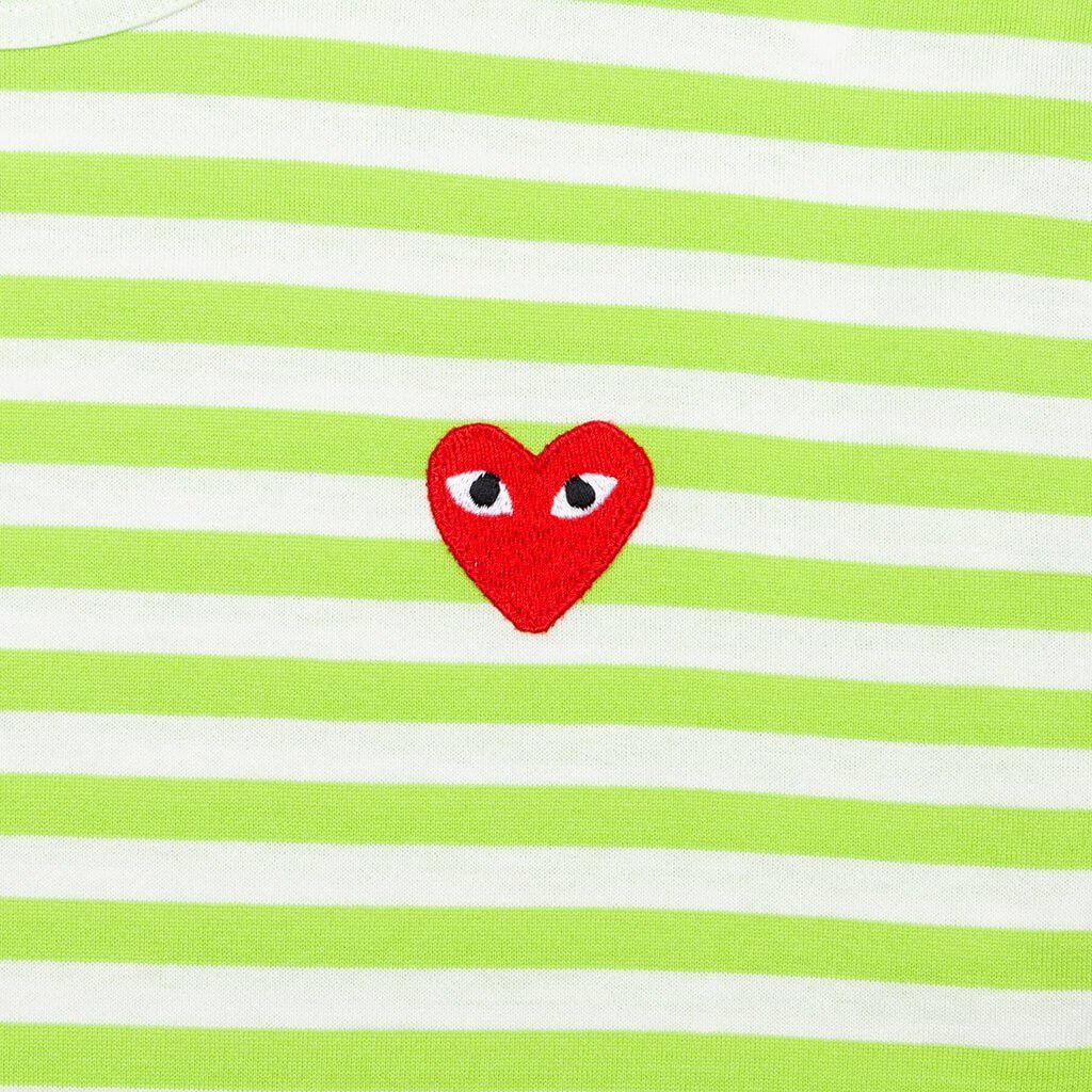 Comme des Garçons Play Striped Crewneck T-Shirt