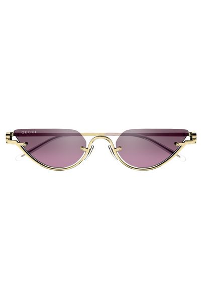 Gucci Eyewear Cat-Eye Frame Sunglasses