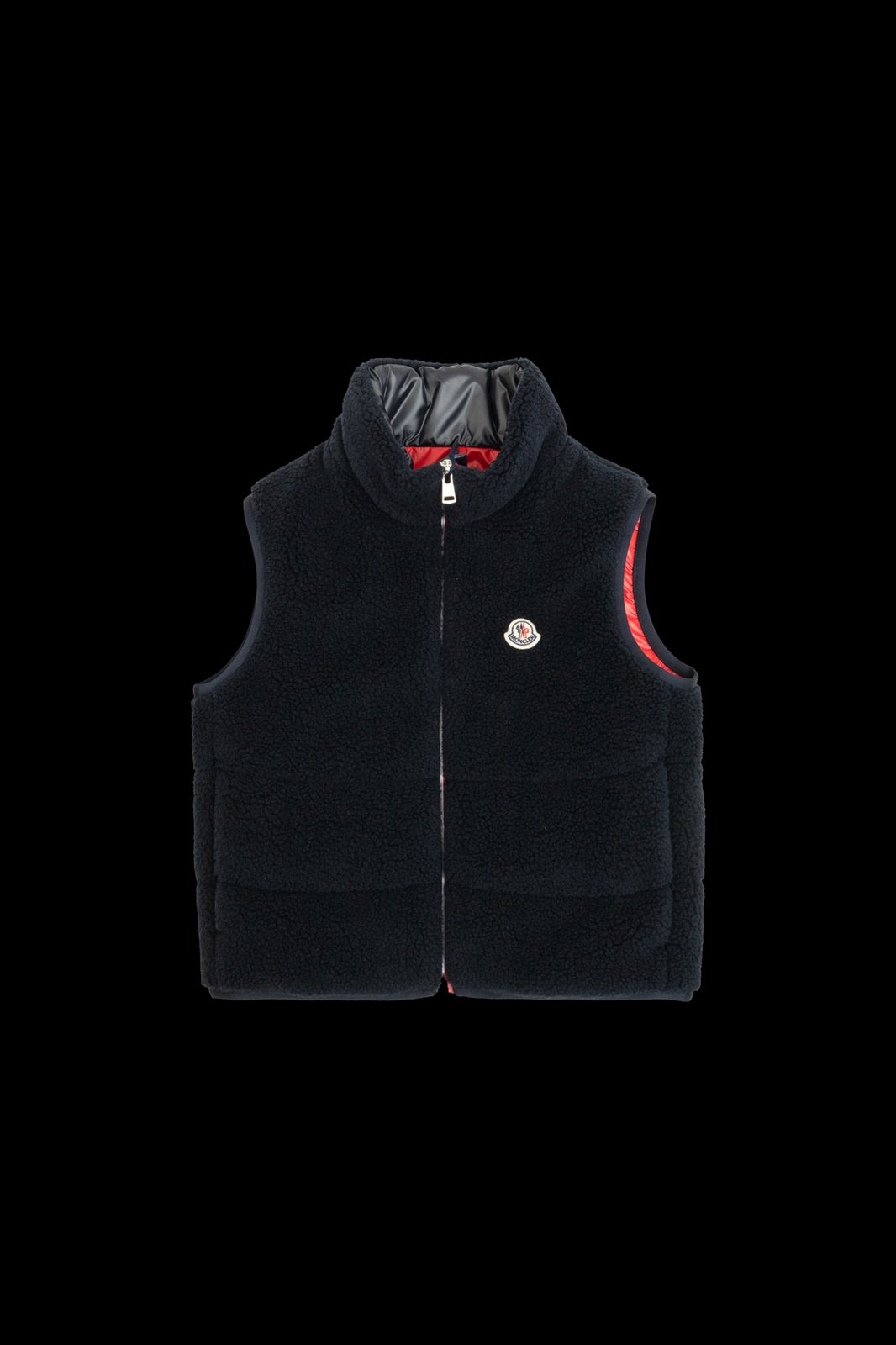 Moncler Moncler Enfant Logo Patch Zipped Vest - Kid's