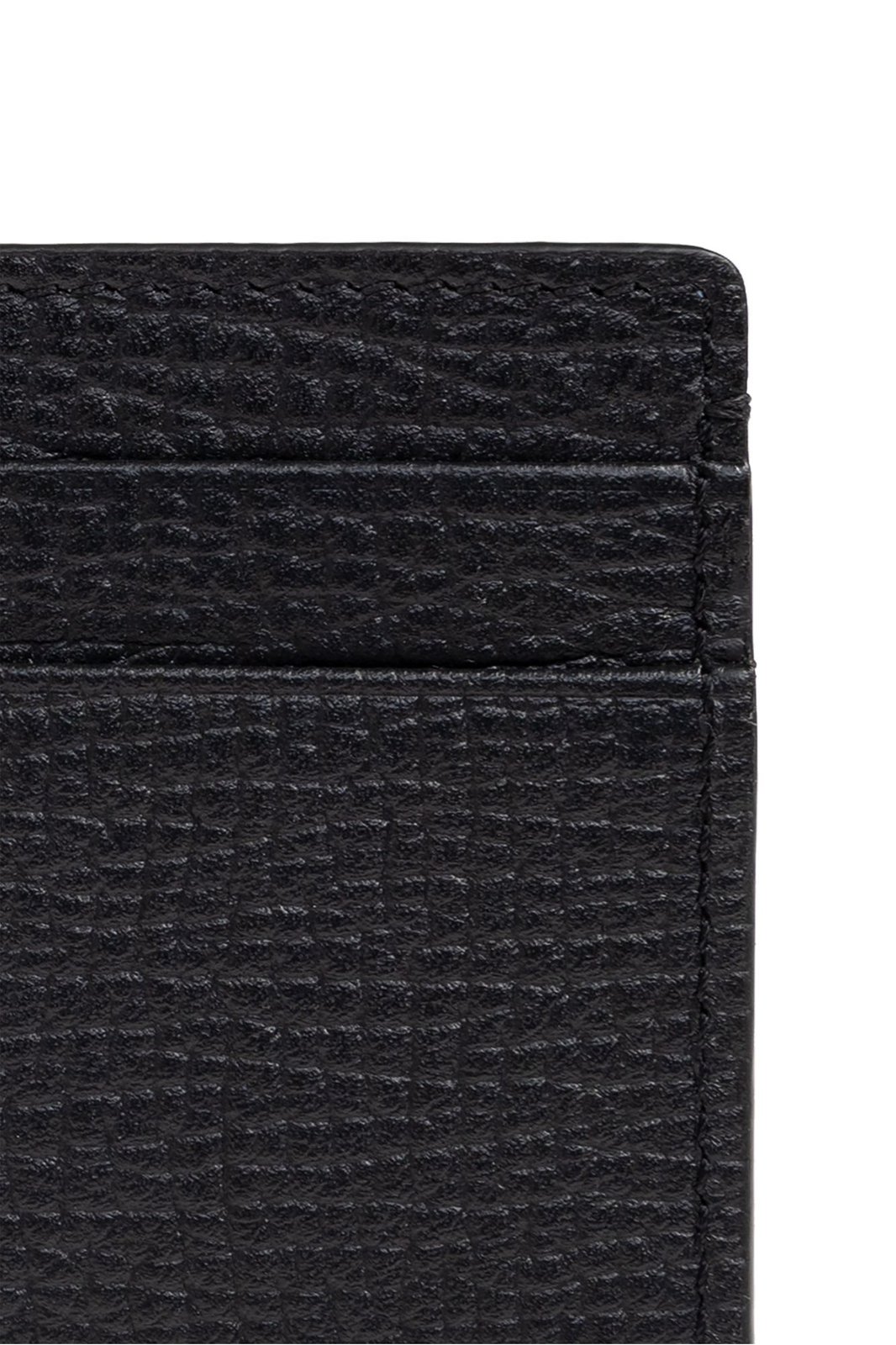 Versace Logo-Lettering Card Holder