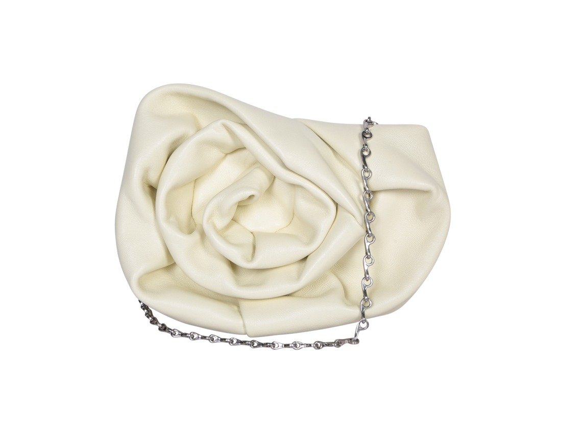 BURBERRY ルーシュ クラッチバッグ 3D ローズ Burberry Burberry 3D Rose Chain-Linked Clutch Bag - Handbags