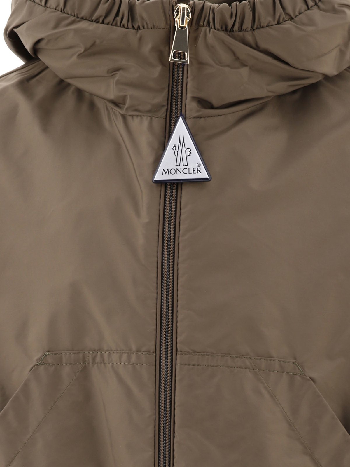 Moncler Enfant Prague Hooded Rain Jacket