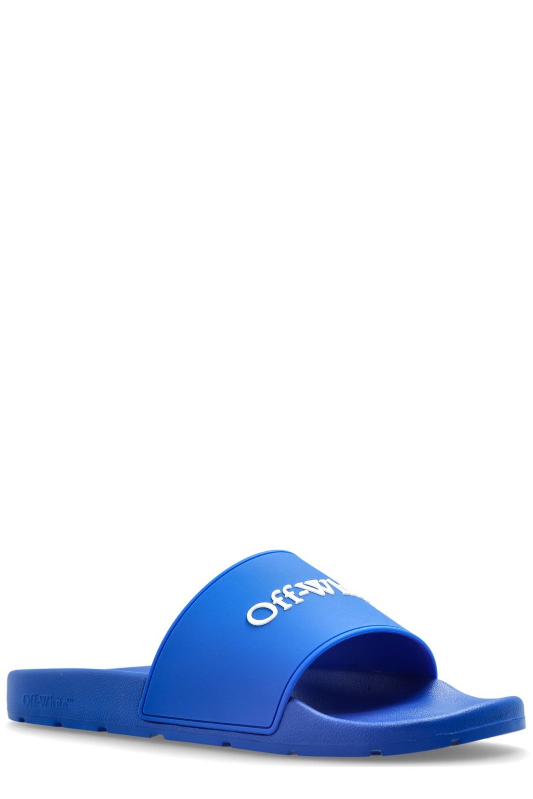 Off-White Bookish Logo-Debossed Slides