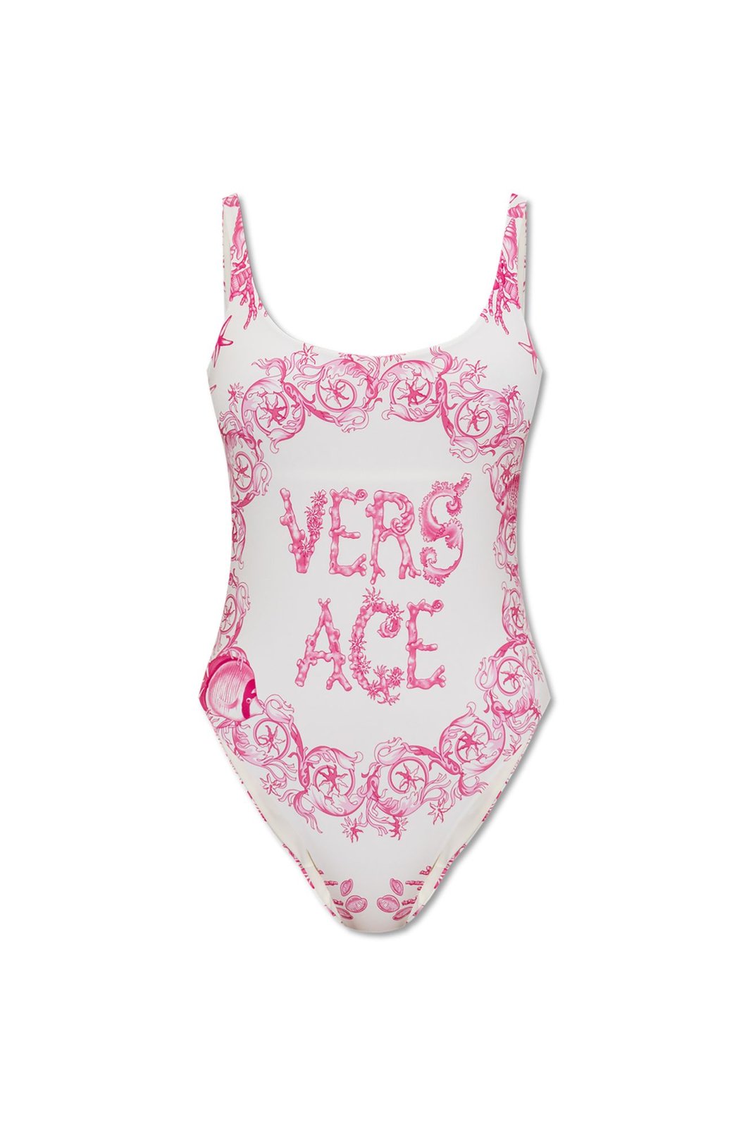 Versace Pattern-Printed One Piece Swimsuit