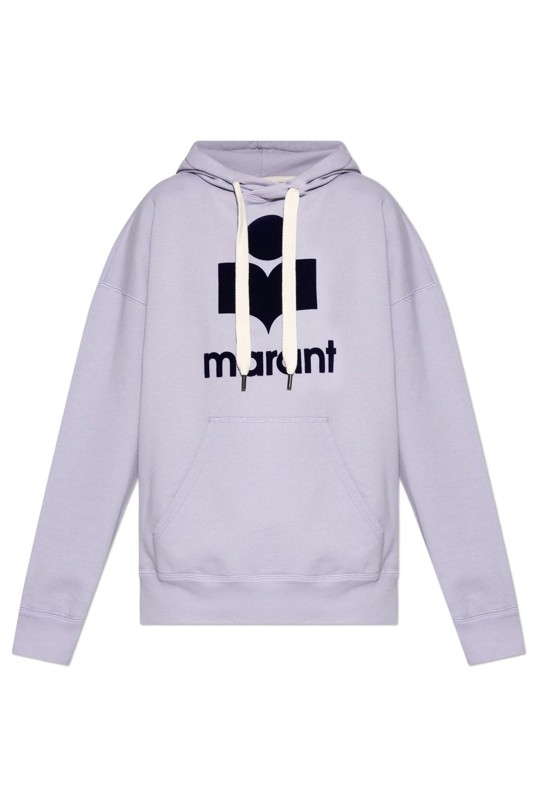 Isabel Marant Étoile Mansel Logo Printed Drawstring Hoodie