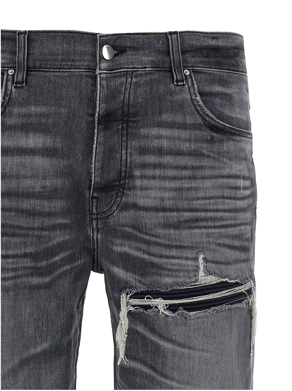 Amiri MX1 Distressed Skinny Jeans
