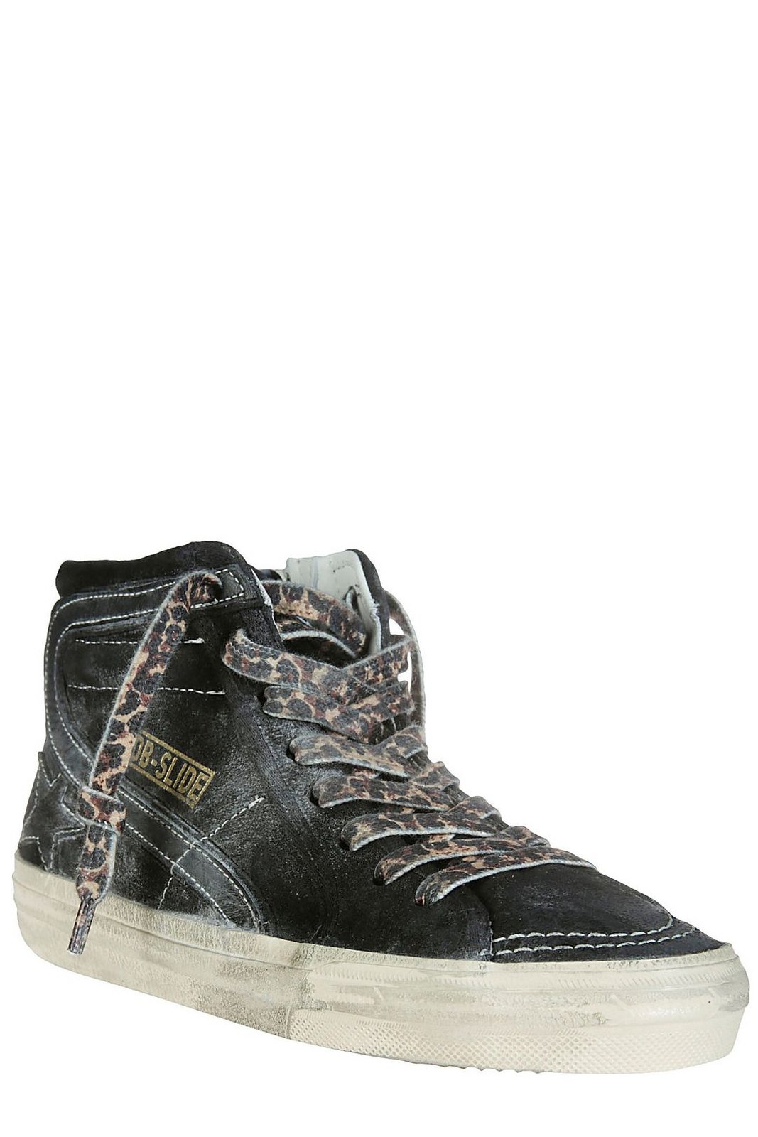 Golden Goose Deluxe Brand Slide High-Top Lace-Up Sneakers