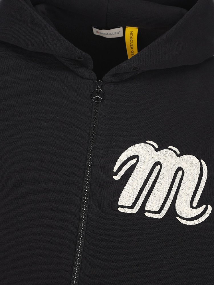 パーカー・フーディ MONCLER Moncler x Mercedes-Benz byNigo hoodie MONCLER X MERCEDES BENZ BY NIGO Moncler x Mercedes-Benz by
