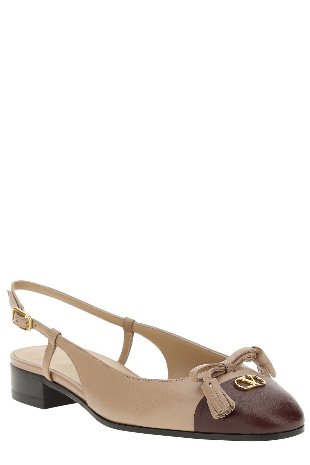 Valentino Valet Du Roi Bow Detailed Ballet Flats