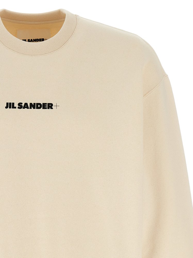 Jil Sander+ Logo-Print Crewneck Sweatshirt – Cettire