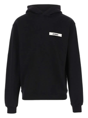 Jacquemus Logo Patch Long Sleeved Hoodie